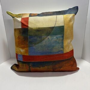 Set of 4 Modern Abstract Decorative Throw Pillows